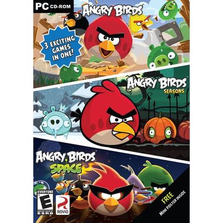 New PC CD-Rom Angry Bird 3 Games 1