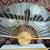 Large Hand Painted Water Color Asian Fan 10 thumbnail