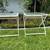 Two Metal & Glass Patio Side Tables 2 thumbnail