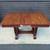 Rare Charming 1930'S Art Deco Style Solid Oak Dining Table. 11 thumbnail