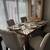 IKEA dining table and 6 chairs set 1 thumbnail
