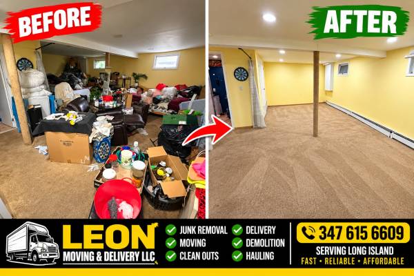 Moving & Junk Removal – Cleanouts, Hauling & Delivery 1