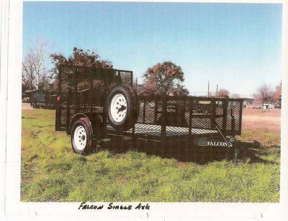 TRACTOR-UTILITY-LANDSCAPE TRAILERS, TRACTOR HAULER-  FLAT BED TRAILERS 1