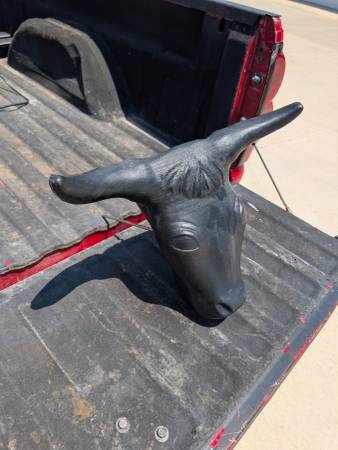 21.5" Dummy Steer Practice Roping Head 1