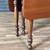 American Farmhouse Drop-Leaf Dining Table w/ Turned Legs, c.1940’s 9 thumbnail