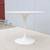 Mid-Century Modern Eero Saarinen for Knoll 36 White Tulip Dining Table 11 thumbnail