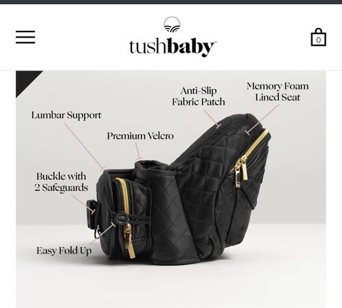 TushBaby hip carrier 1