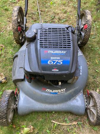 Yard works gas lawnmower 1