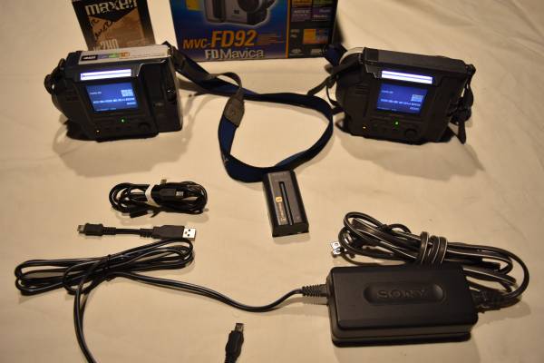 Sony Mavica FD92 and FD90 1