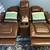 Ashley leather love seat with center console 4 thumbnail