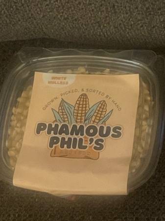 White Hulless Popcorn 1