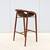 Italian Jean Philippe Nuel for Saintluc & Amura Hamac Walnut Barstool 14 thumbnail