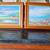 Elegant Authentic Two Small Oil Paintings on Canvas Hanging Wall Art 1 thumbnail