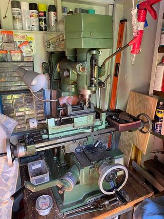 Milling Machine with stand and accessories 1