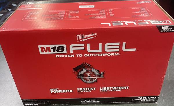 Milwaukee 2834-20 M18 Fuel 7-1/4 in Circular Saw - New 1