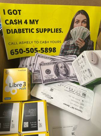 Sell Diabetic Supplies and get same day Cash!! 1