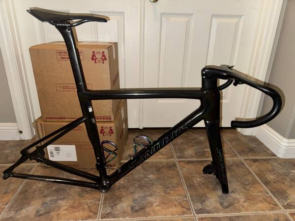 Carbon racing bicycle frameset.  Frameset only.  Medium 54cm 1