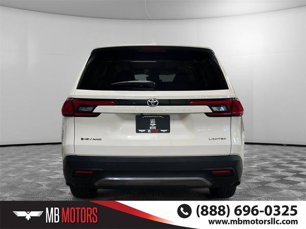 2024 Toyota Grand Highlander Hybrid AWD All Wheel Drive Electric Limit - $46,500 (CALL OR TEXT TODAY MB Motors LLC)63622986810113123