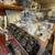 Small Block Chevy Engine, Aluminum Manifold, Holley Carb and Stand 7 thumbnail