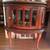 Vintage Mahogany Vitrine Cabinet Side Table 1 thumbnail