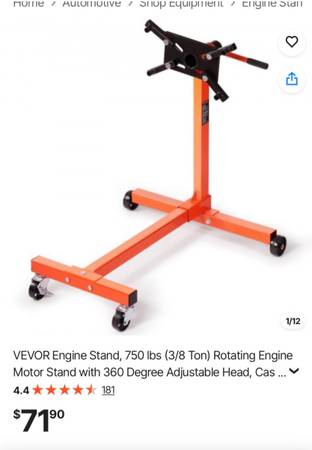 Engine stand 1