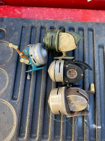 4 vintage reels $15 1