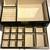 Pottery Barn Emmett Tabletop Jewelry Box Chest - "Zen Brown" Finish (with Key &  8 thumbnail