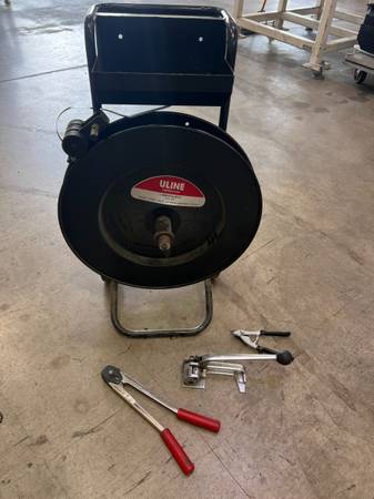 Uline Strapping Dispenser Cart + Tools – Priced to Go 1