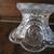Heavy Cut Crystal Rose Style Punch Bowl with Stand & 8 Cups 12 thumbnail