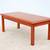 Traditional Classic Arnold Furniture Rectangle Walnut Coffee Table 9 thumbnail