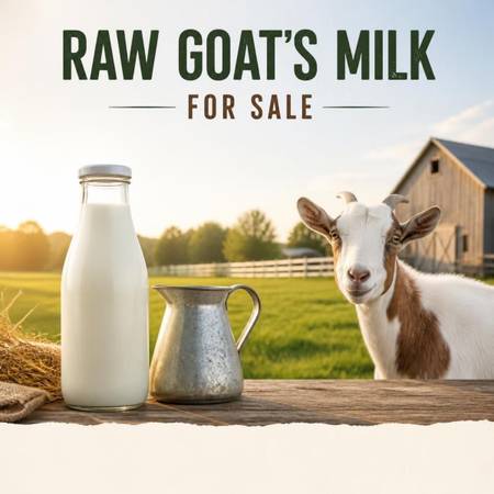 Raw Goat’s Milk 1