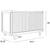 Ouef Rhea Crib with Ouef Mattress and Toddler Bed Conversion Kit 4 thumbnail