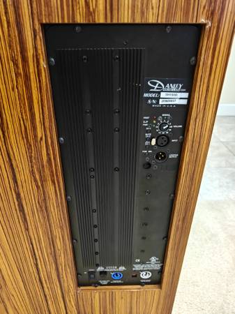 Danley SH100B Speakers THREE POWERED TIGERWOOD WILL TRADE - $5,250 (Torrance)63471472092033124