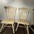 4 white washed wooden chairs white chairs wood chairs wooden chairs 2 thumbnail