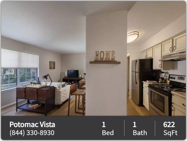 $1,632 / 1br - 622ft2 - Amplify your life: 1 BR, 1 BA, and tons of space! (Woodbridge - Potomac Mills Mall)64040363179393121