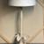Vintage Emelina Large Ceramic Floral Decorative Two-Tone Table Lamp 1 thumbnail