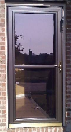 Bronze Stormdoor w/ Retractable Screen $ 365 Installed 1
