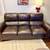Brown Leather Couch 1 thumbnail