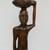 wood hand carved sculpture African ethnographic statue 52 " tall 2 thumbnail