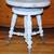 Victorian Piano Stool With Glass 'OCTOPUS & Ball' Feet. 1 thumbnail