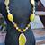 WOMEN'S NECKLACE WITH SLICE PENDANT  HANDMADE INCREDIBLY BEAUTIFUL 8 thumbnail