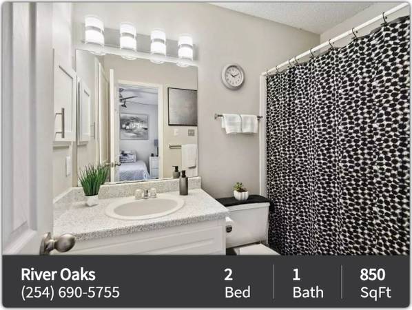 $1,119 / 2br - 850ft2 - Lovely apartment homes, full bath with tub/shower combo (Kileen - Eastlake Shopping Center)63843413665793121