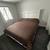 King size mattress and box spring with white headboard and frame 1 thumbnail