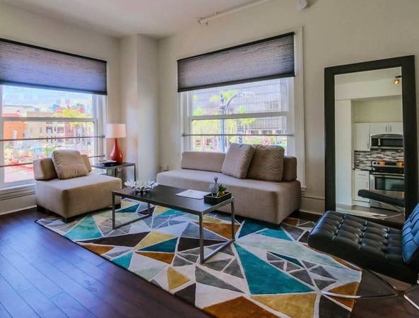 $2,299 / 1br - Designer 1B Apartment - Love Cats & Dogs - Contemporary Loft (Downtown in Gaslamp)63701586378369123