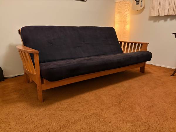 Solid Oak Futon - Full Size 1