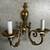 BRASS SCONCE - HARDWIERED 2 thumbnail
