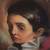 "Latin Lady" in an Art Deco style Pastel Painting by V. Johnson 13.25x 2 thumbnail