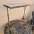 Vintage Wrought Iron/Ceramic Tile Stand. California Style Stand With 2 5 thumbnail