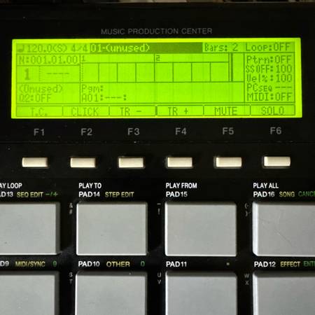 Akai MPC 1000 black jjos 3.46 - musical instruments - by owner