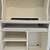 White Computer Armoire 4 thumbnail